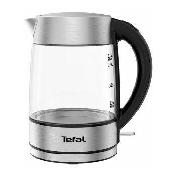 Fierbător de apă GLASS 1,7 l 2200W/230V crom Tefal