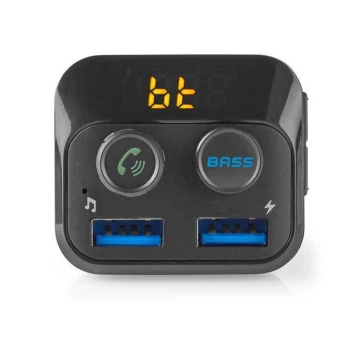 FM Transmițător auto Bluetooth/MP3/2xUSB