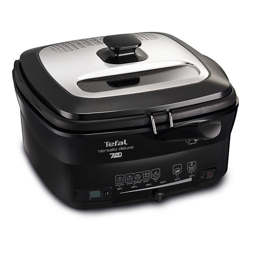 Friteuză 2 l VERSALION DE LUXE 7 în 1 1600W/230V negru Tefal