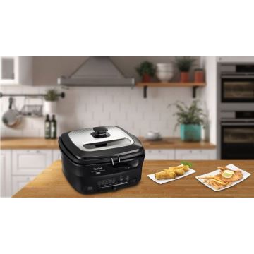 Friteuză 2 l VERSALION DE LUXE 7 în 1 1600W/230V negru Tefal