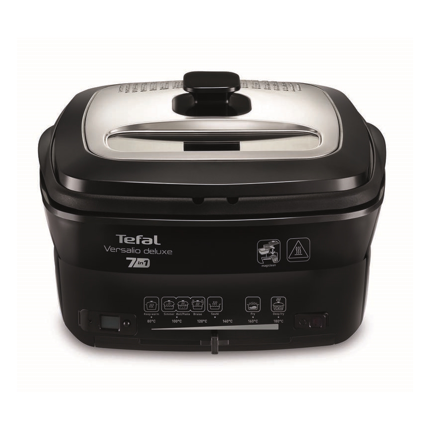 Friteuză 2 l VERSALION DE LUXE 7 în 1 1600W/230V negru Tefal