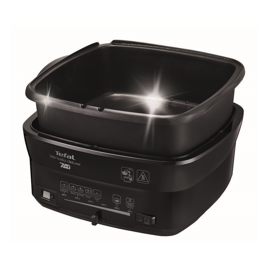 Friteuză 2 l VERSALION DE LUXE 7 în 1 1600W/230V negru Tefal