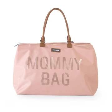 Geantă de înfășat MOMMY BAG roz Childhome