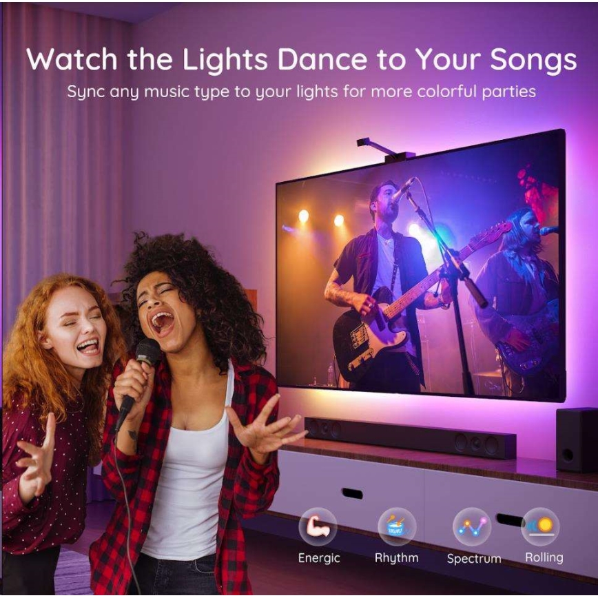 Govee DreamView TV 55-65" SMART LED retroiluminare RGBIC Wi-Fi