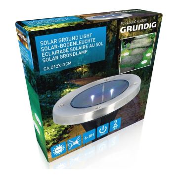 Grundig - LED Lampă solară 2xLED/1,2V