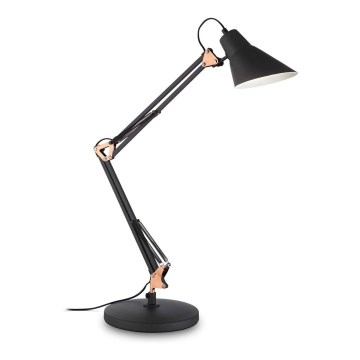 Ideal lux - Lampa de masa 1xE27/42W/230V negru