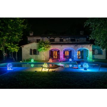 Instalație LED RGBW de Crăciun de exterior 400xLED 32 m IP44 Wi-Fi Twinkly TWS400SPP-BEU