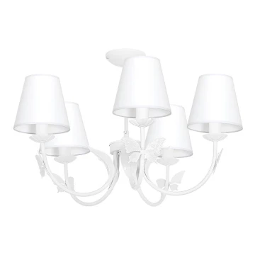 Lampa copii BUTTERFLY 5xE14/60W