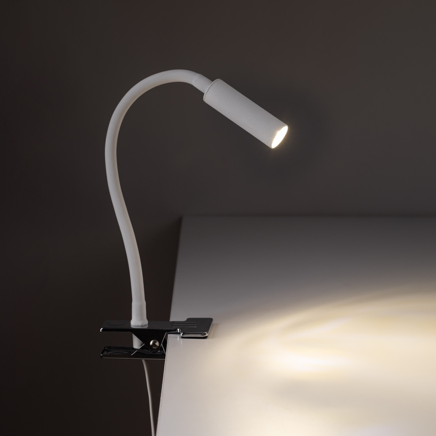 Lampă cu clemă LAGOS 1xG9/6W/230V alb