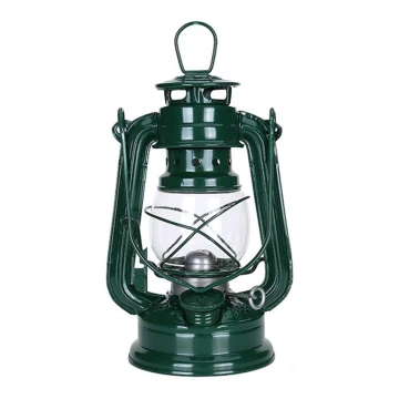 Lampă cu gaz lampant LANTERN 19 cm verde Brilagi