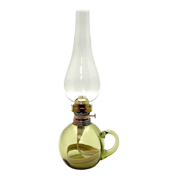 Lampă cu gaz lampant SOFIE 38 cm verde