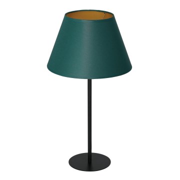 Lampă de masă ARDEN 1xE27/60W/230V d. 30 cm verde/aurie