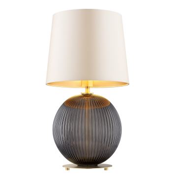 Lampă de masă Argon 8538 HAMILTON 1xE27/15W/230V crem/negru