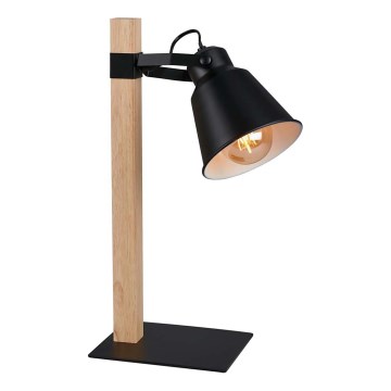 Lampă de masă Briloner 7406-015 TALE 1xE27/25W/230V negru