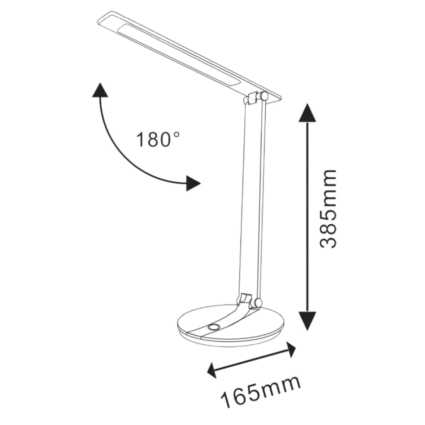 Lampă de masă LED dimabilă SERRA LED/8W/230V albă