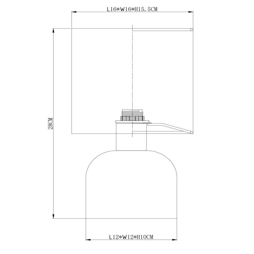 Lampă de masă Lucide 10516/01/44 WOOLLY 1xE14/40W/230V portocaliu