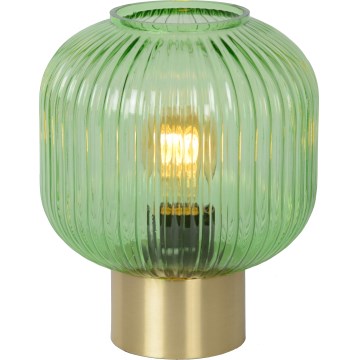 Lampă de masă Lucide 45586/20/33 MALOTO 1xE27/40W/230V verde/auriu