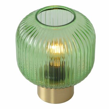 Lampă de masă Lucide 45586/20/33 MALOTO 1xE27/40W/230V verde/auriu