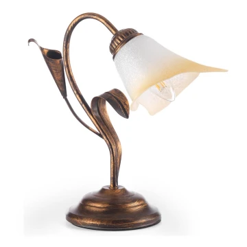 Lampă de masă LUCREZIA 1xE14/6W/230V bronz ONLI