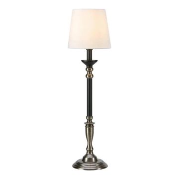 Lampă de masă Markslöjd 108680 GENT 1xE27/40W/230V crom/negru/alb