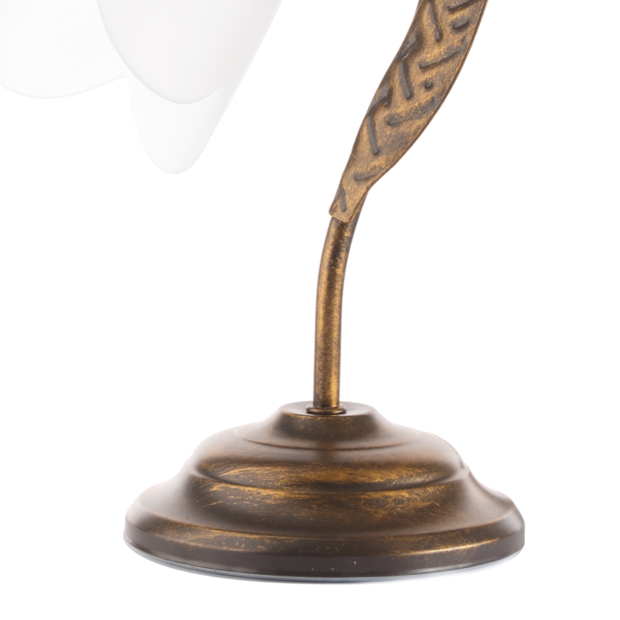 Lampă de masă ONLI DOPPIO GIRO 1xE14/6W/230V bronz