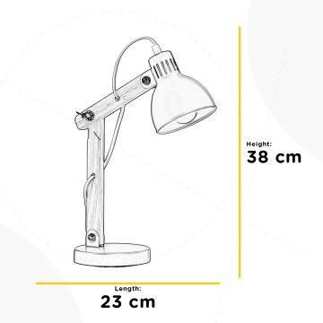 Lampă de masă ONLI NORA 1xE14/6W/230V gri