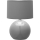 Lampă de masă PALLA 1xE27/15W/230V gri