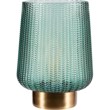 Lampă de masă Paulmann 48136 LED-1xE27/0,8W GLAMOUR 3xAA/4,5V verde