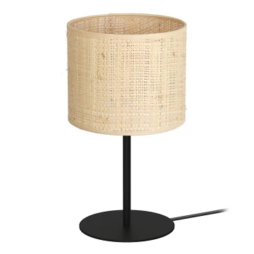 Lampă de masă RATTAN 1xE27/60W/230V d. 18 cm ratan