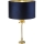 Lampă de masă Searchlight PALM 1xE27/10W/230V albastru/auriu