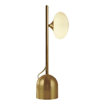 Lampă de masă Searchlight PEBBLE 1xG9/33W/230V auriu