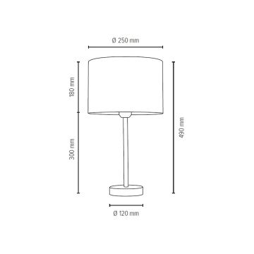 Lampă de masă SCARLETT 1xE27/40W/230V