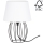 Lampă de masă Spot-Light MANGOO 1xE27/40W/230V alb/negru– certificat FSC