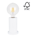 Lampă de masă TASSE 1xE27/25W/230V fag – certificat FSC