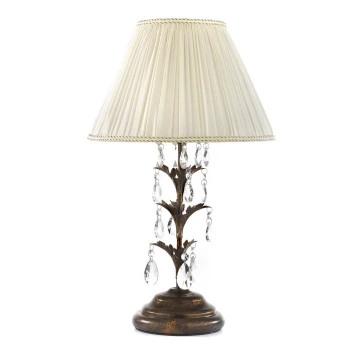 Lampă de masă TERESA 1xE27/22W/230V bronz 58 cm ONLI