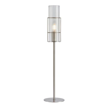 Lampă de masă TUBO 1xE14/40W/230V 65 cm transparent/crom lucios Markslöjd 108558