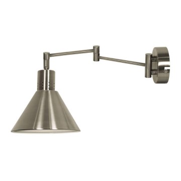 Lampă de perete COPENHAGEN 1xE14/40W/230V crom mat