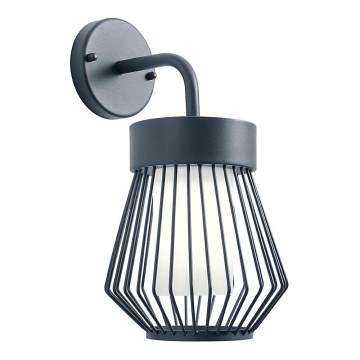 Lampă de perete de exterior TITTI 1xE27/42W/230V IP44 antracit Redo 9843