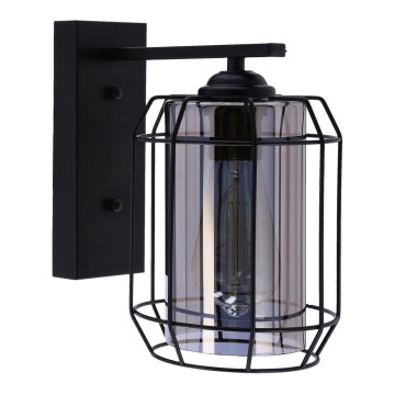 Lampă de perete JONERA 1xE27/40W/230V negru