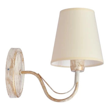 Lampă de perete MALBO 1xE27/60W/230V bej