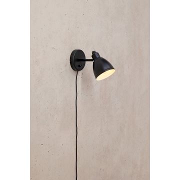 Lampă de perete Markslöjd 108712 STORY 1xE14/40W/230V negru