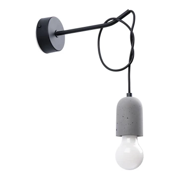 Lampă de perete NESO 1xE27/15W/230V beton