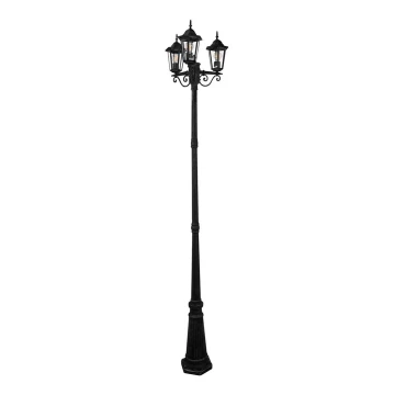 Lampă exterior LIGURIA 3xE27/60W/230V IP43 2,5m