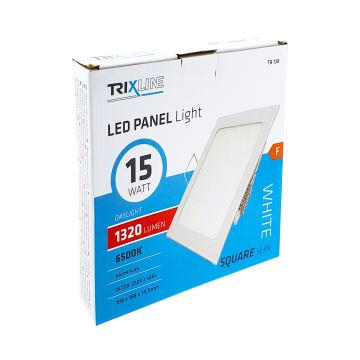 Lampă încastrată LED SQUARE LED/15W/230V 6500K