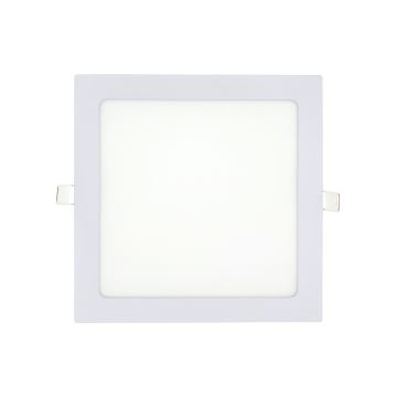 Lampă încastrată LED SQUARE LED/18W/230V 2700K