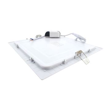 Lampă încastrată LED SQUARE LED/18W/230V 2700K