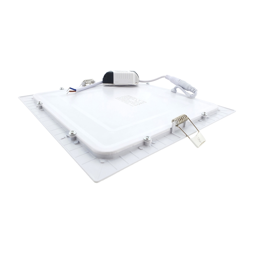 Lampă încastrată LED SQUARE LED/18W/230V 2700K