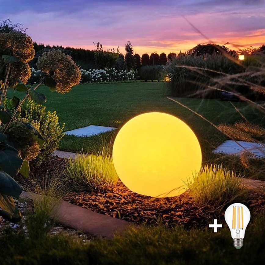 Lampă LED de exterior GLOBO 1xE27/11W/230V d. 60 cm IP44