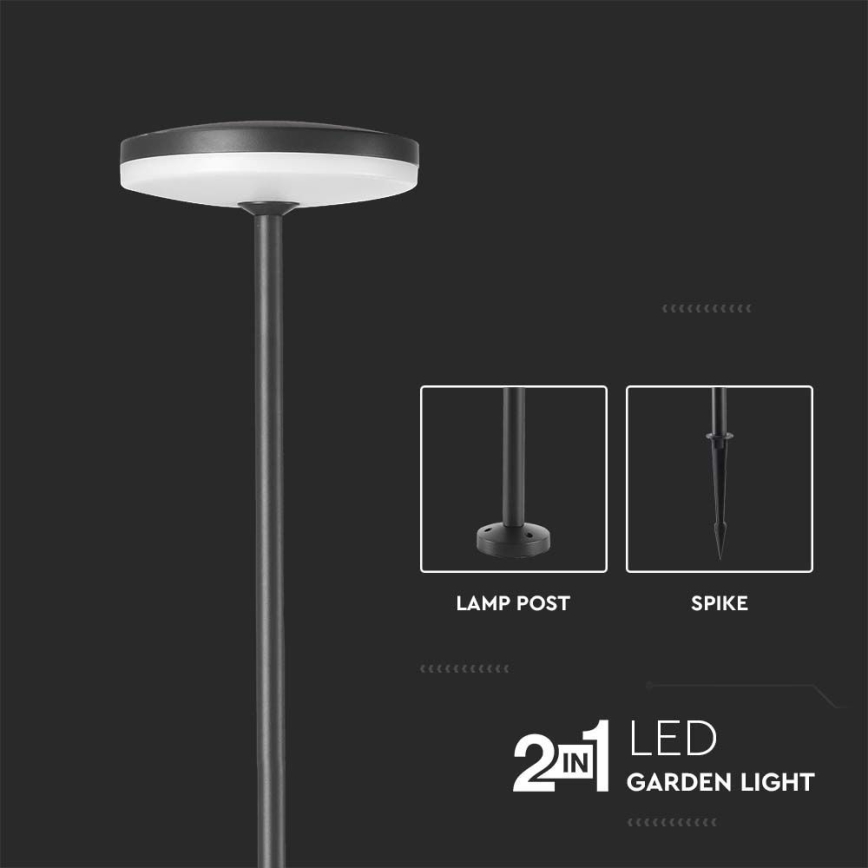 Lampă LED de exterior LED/12W/230V 3000K IP65 antracit