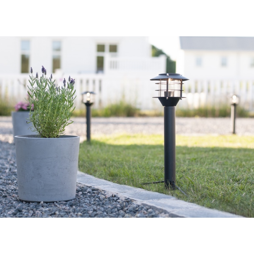 Lampă LED de exterior Markslöjd 107290 GARDEN 24 LED/3W/24V 45 cm IP44 negru